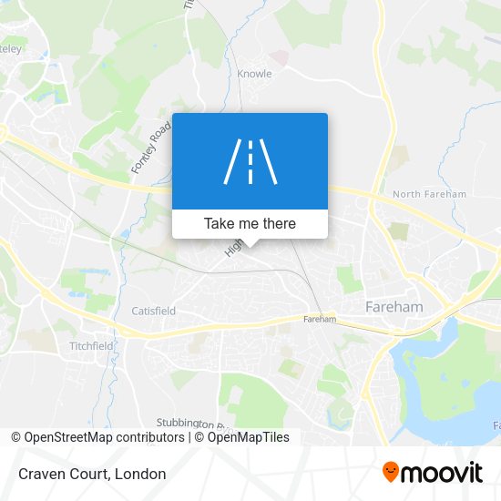 Craven Court map
