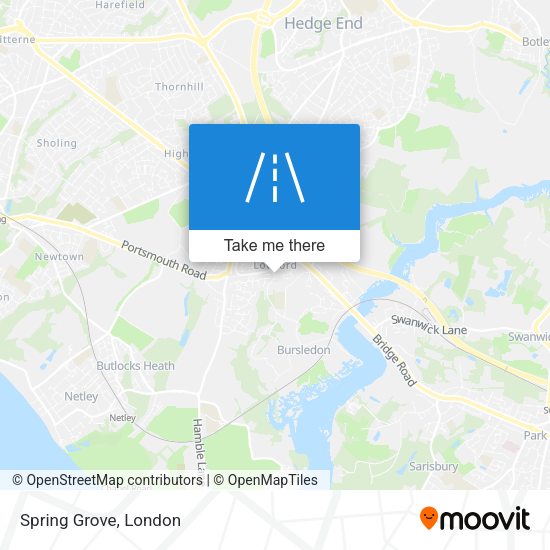 Spring Grove map