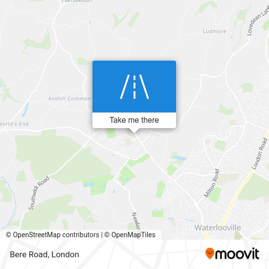 Bere Road map