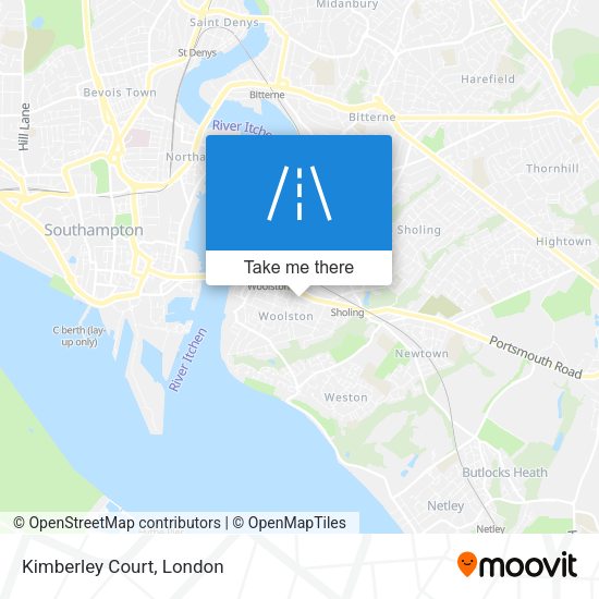 Kimberley Court map