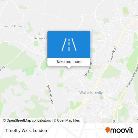 Timothy Walk map
