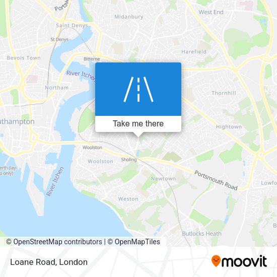 Loane Road map