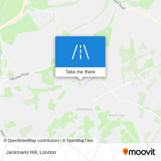 Jackmans Hill map