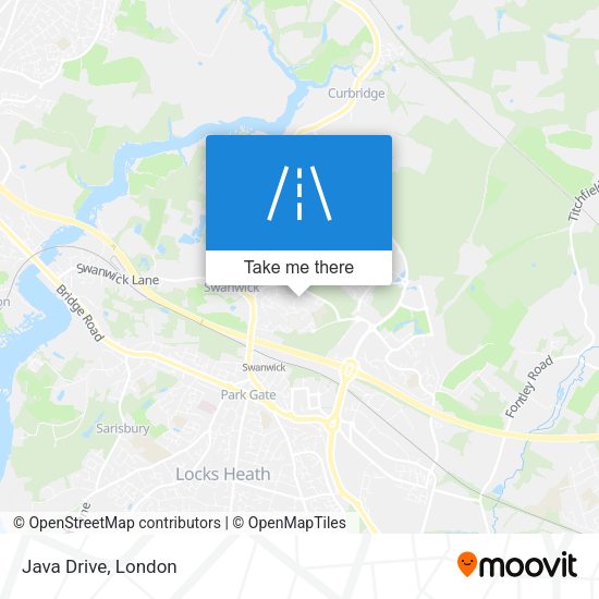 Java Drive map
