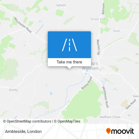 Ambleside map