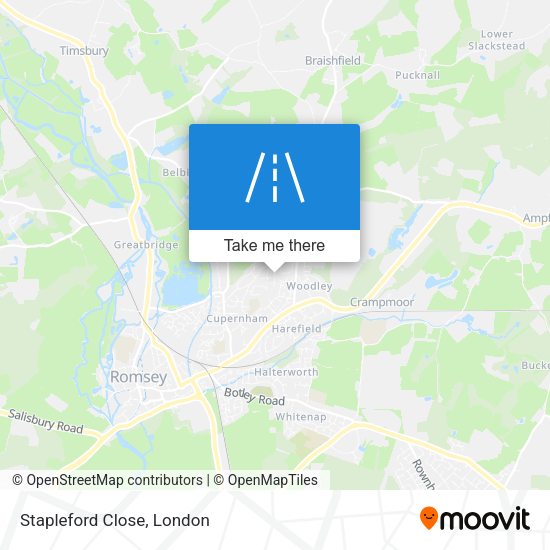 Stapleford Close map