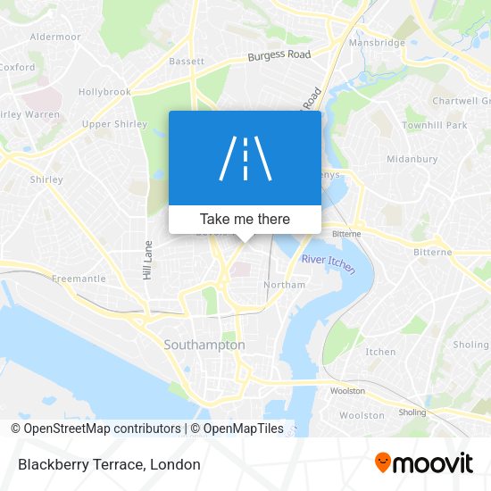 Blackberry Terrace map