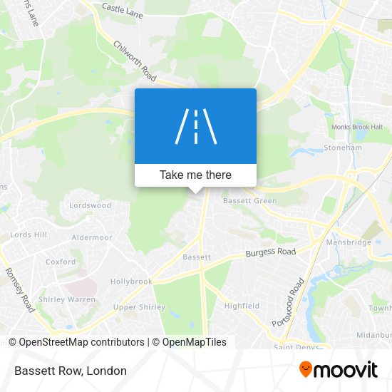 Bassett Row map