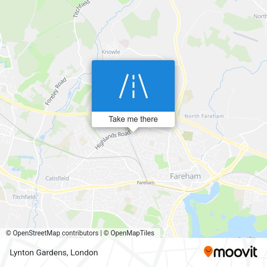Lynton Gardens map