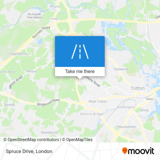 Spruce Drive map