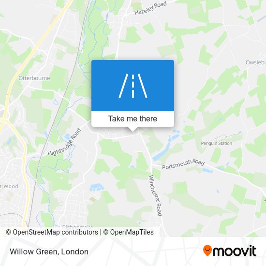 Willow Green map