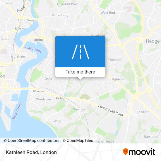 Kathleen Road map