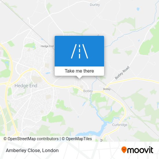 Amberley Close map
