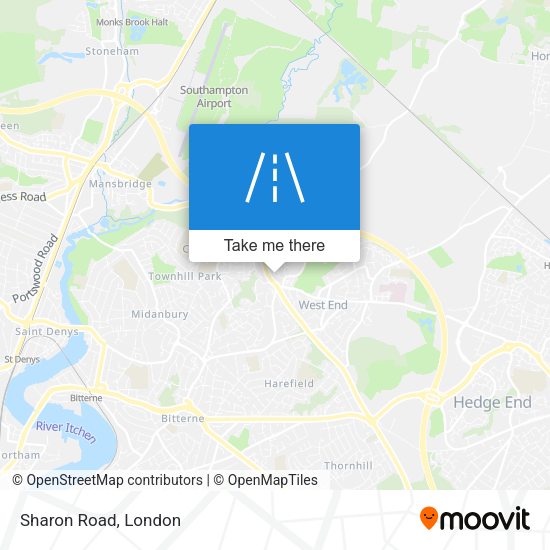 Sharon Road map