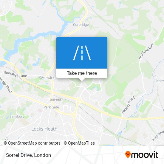 Sorrel Drive map