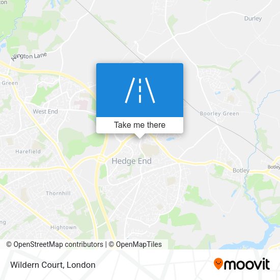 Wildern Court map