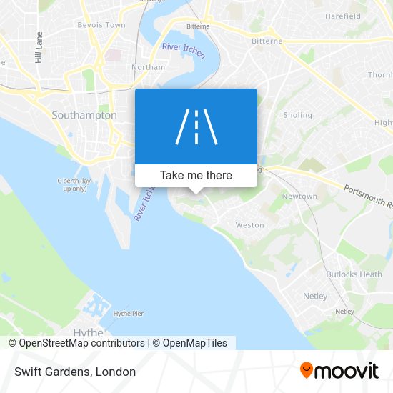 Swift Gardens map