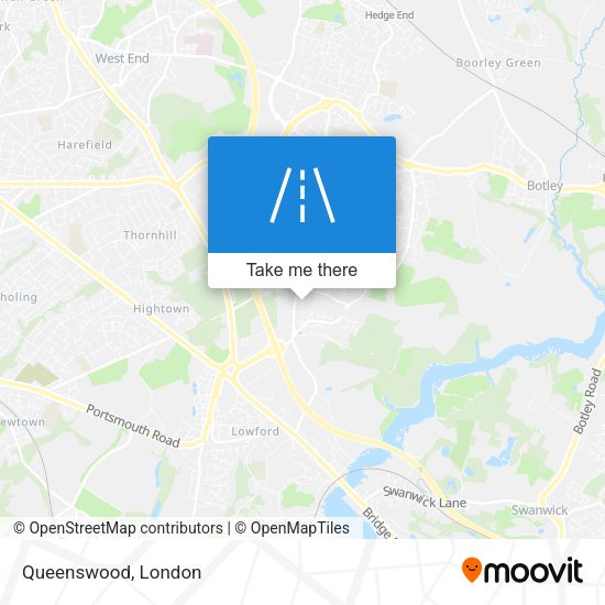 Queenswood map