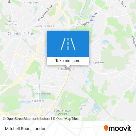 Mitchell Road map