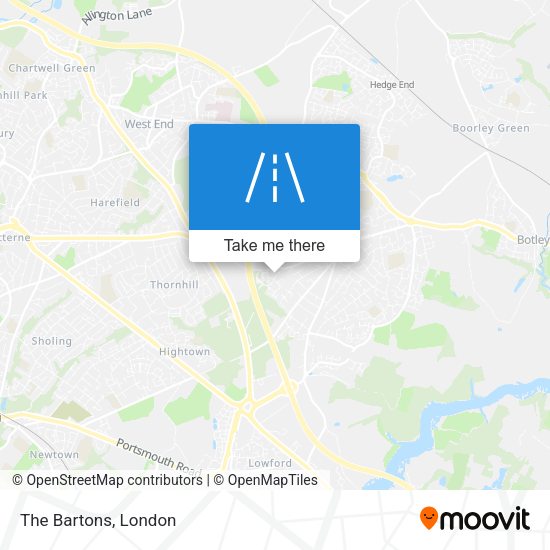 The Bartons map