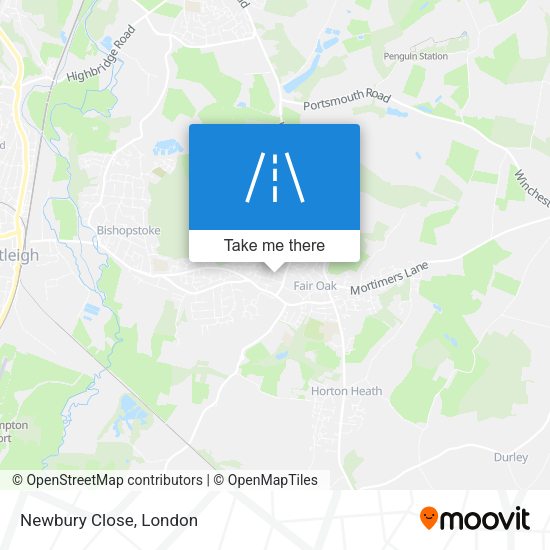 Newbury Close map