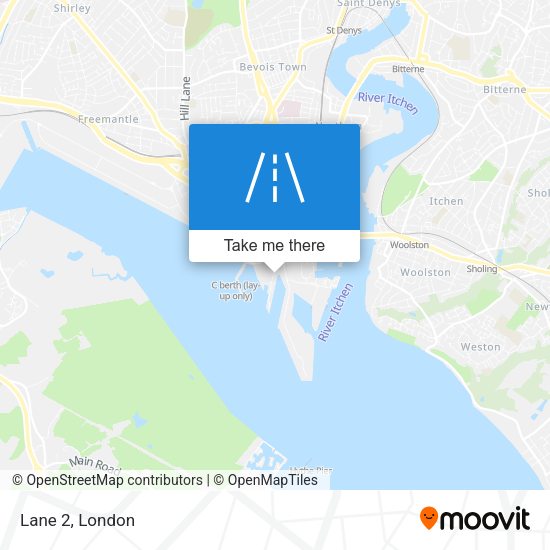 Lane 2 map