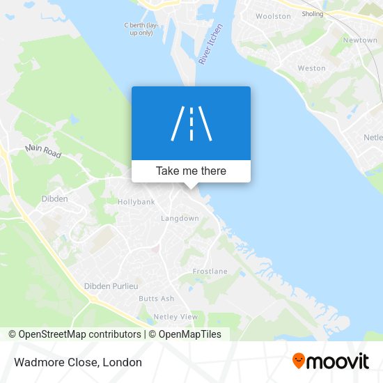 Wadmore Close map