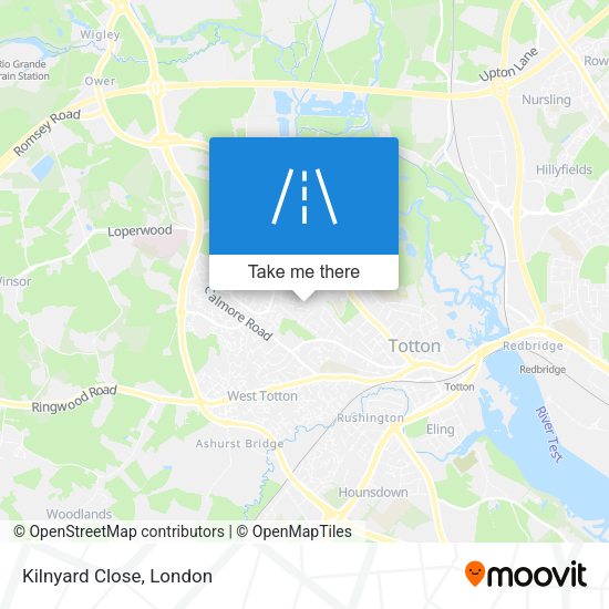 Kilnyard Close map