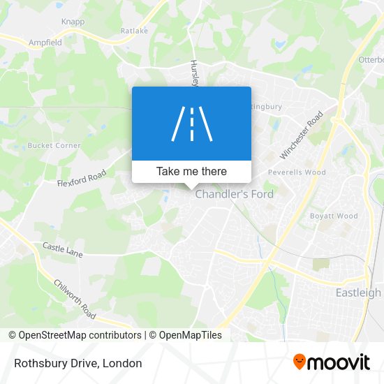 Rothsbury Drive map