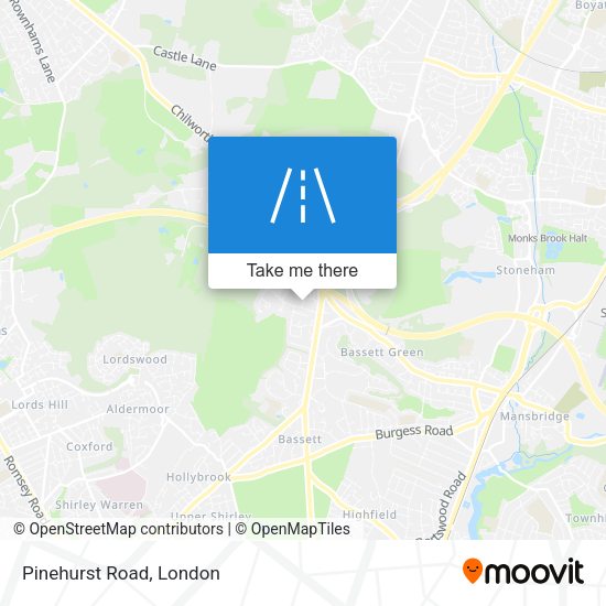 Pinehurst Road map