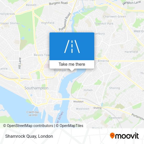 Shamrock Quay map