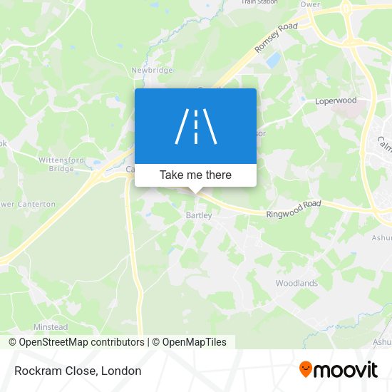 Rockram Close map