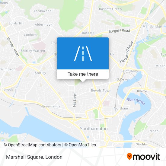 Marshall Square map