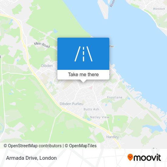 Armada Drive map