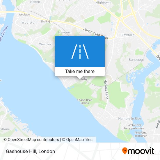 Gashouse Hill map