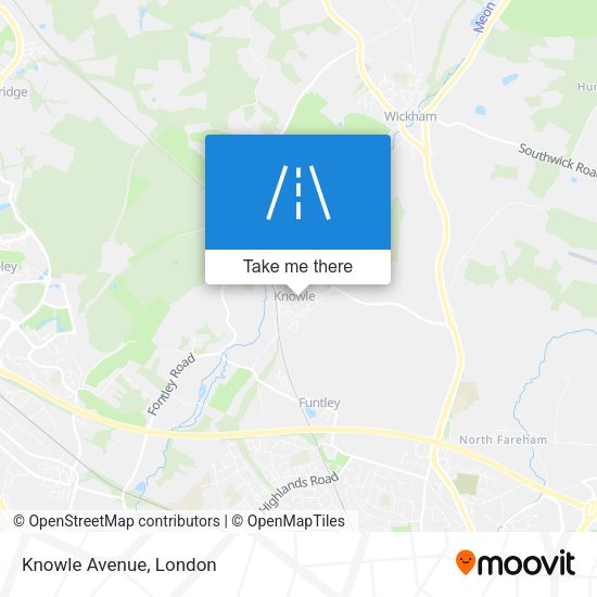 Knowle Avenue map