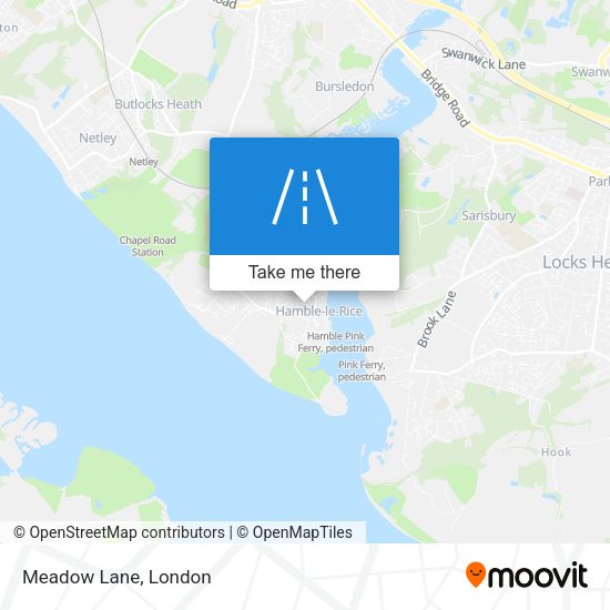 Meadow Lane map