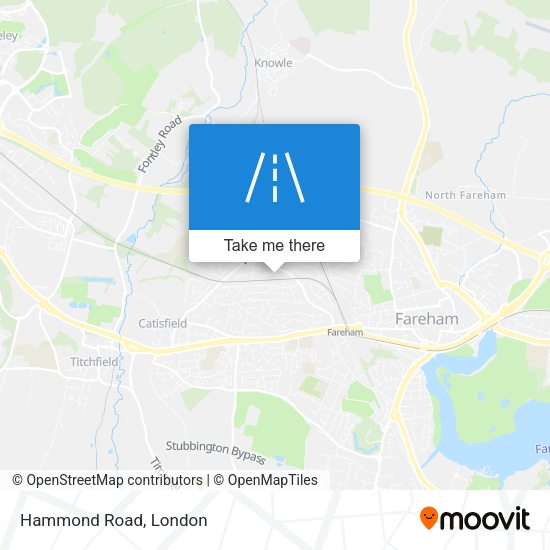 Hammond Road map