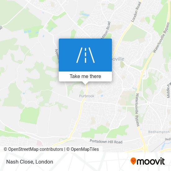 Nash Close map
