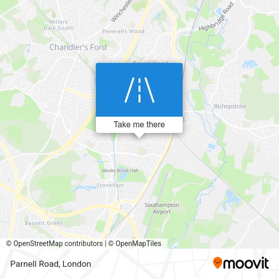 Parnell Road map