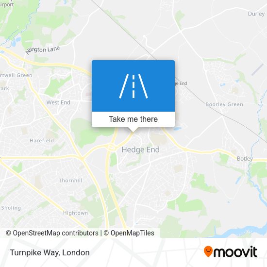 Turnpike Way map