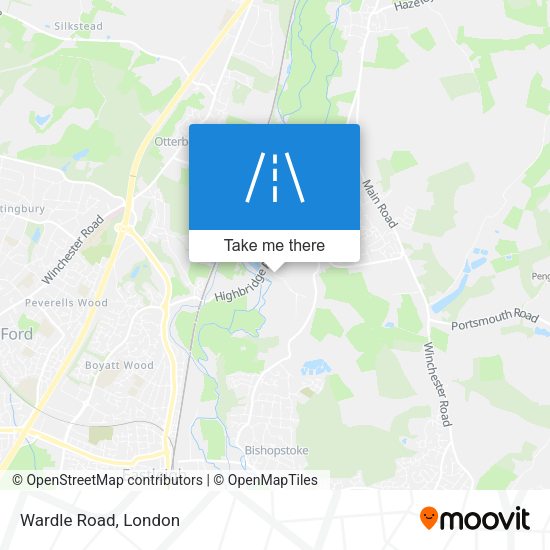Wardle Road map