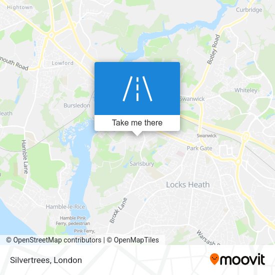 Silvertrees map