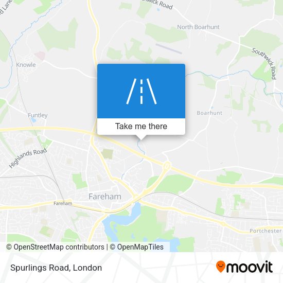 Spurlings Road map