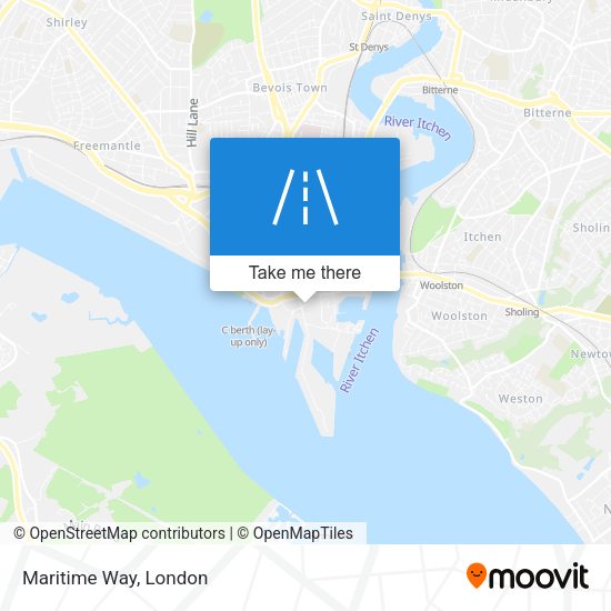 Maritime Way map