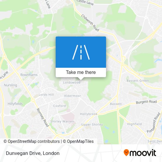 Dunvegan Drive map