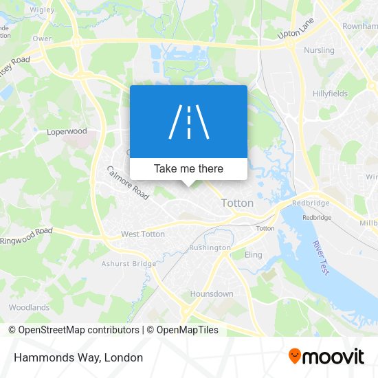Hammonds Way map