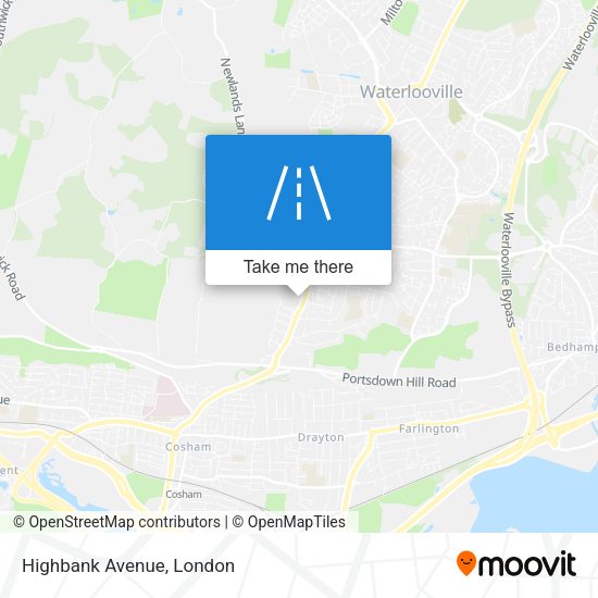 Highbank Avenue map