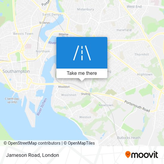 Jameson Road map