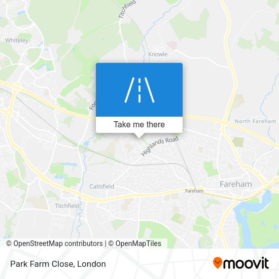 Park Farm Close map